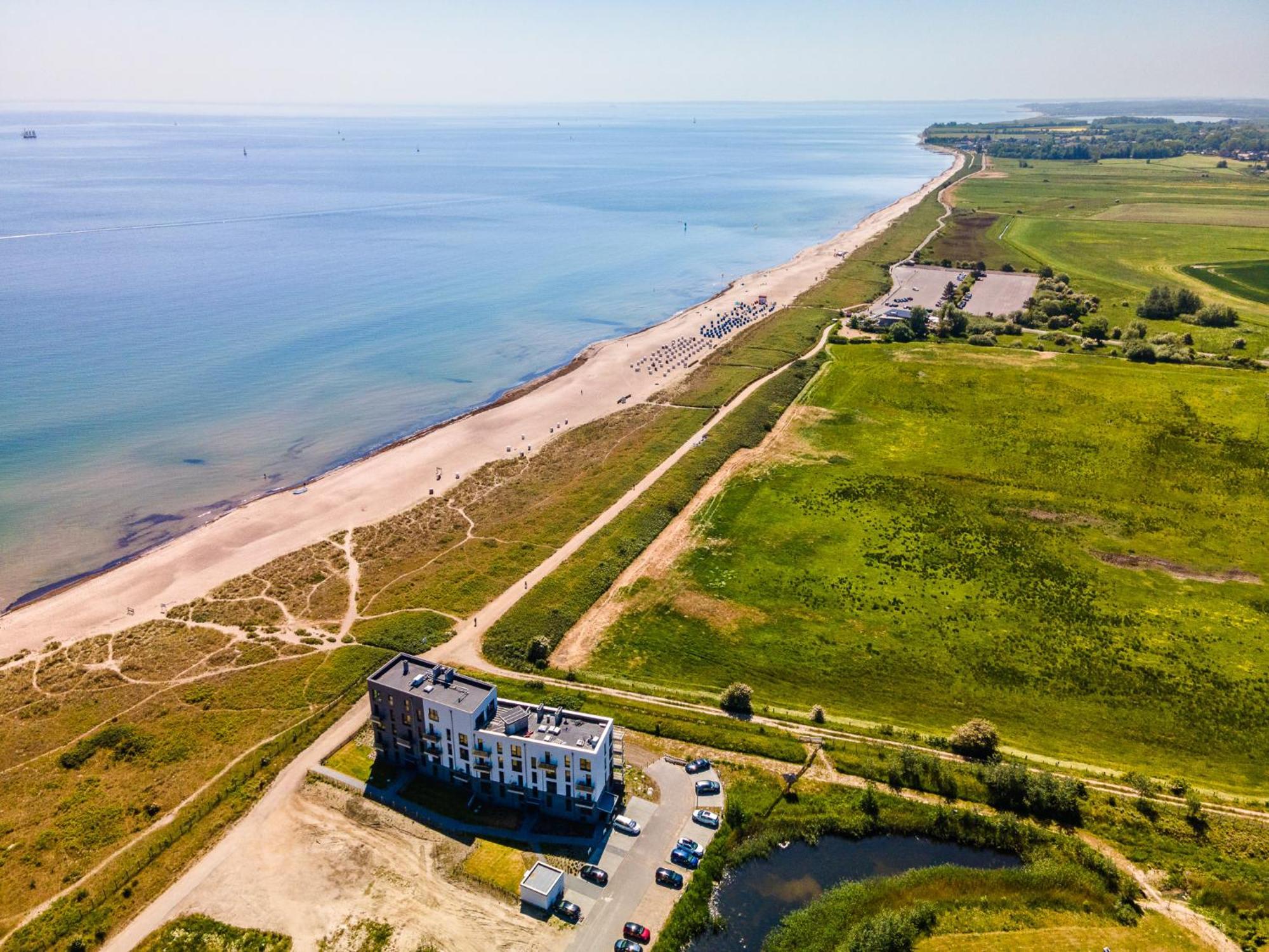 Beachterraceone - Eg, Meerblick, Terrasse, Kamin, Sauna Ольпениц Экстерьер фото