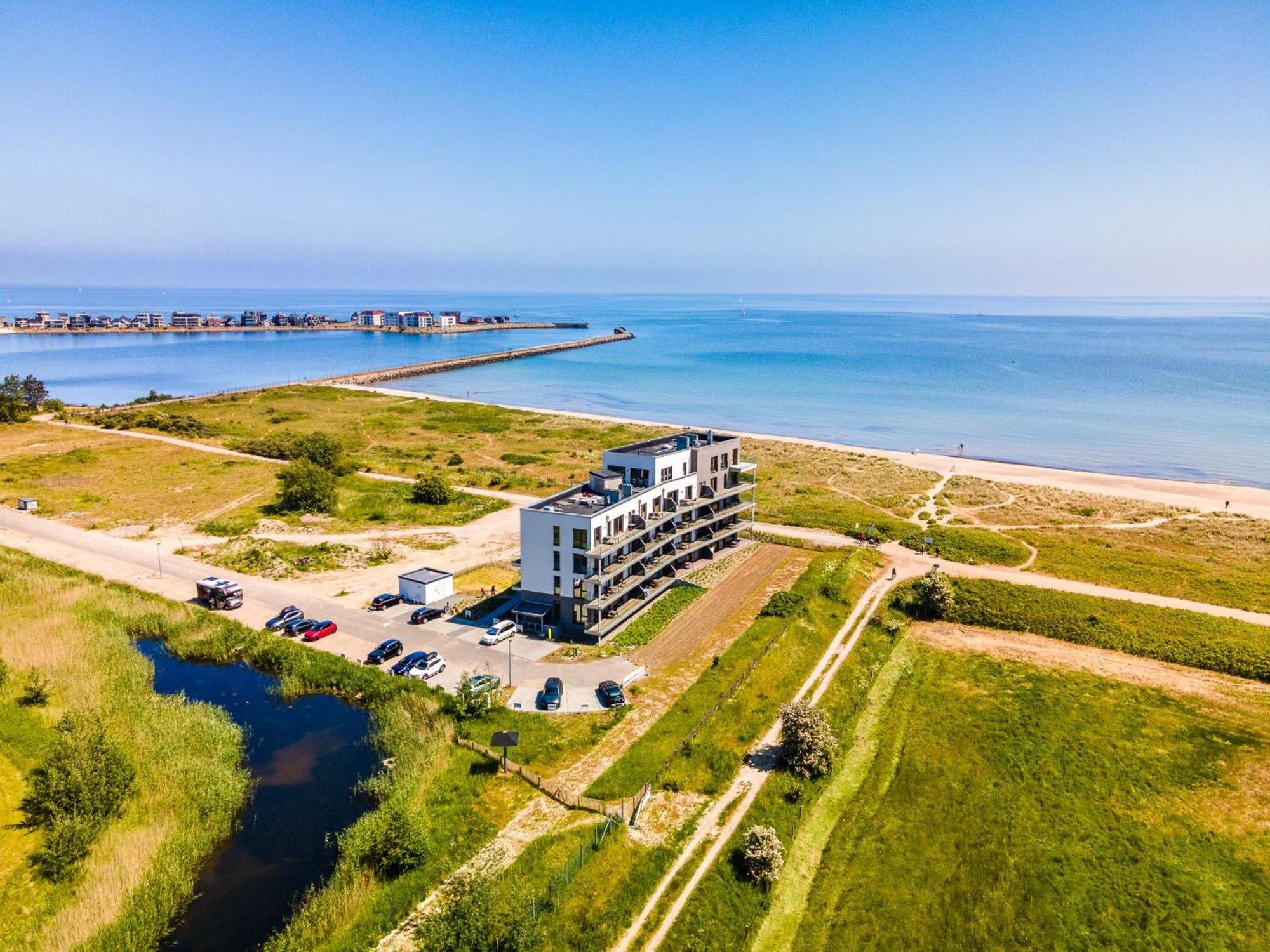 Beachterraceone - Eg, Meerblick, Terrasse, Kamin, Sauna Ольпениц Экстерьер фото